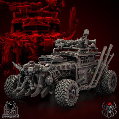 Orkz Hottruck | Eigthlegs Miniatures | Wargaming | Tabletop | Minifigure |28mm scale| 32mm scale | Grimdark compatible