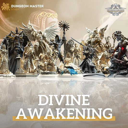 Divine Awakening: Full Board and Tabletop game | DM Stash | D&D | Dungeons Dragons | Pathfinder | Wargaming | TTRPG | RPG