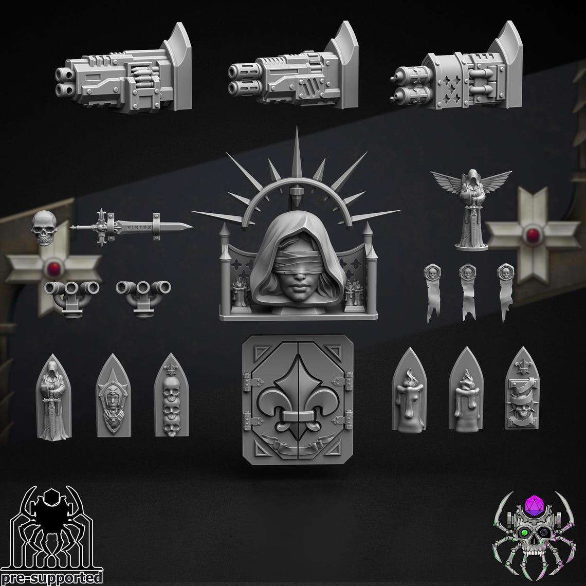 The Widows Battle APC | Eigthlegs Miniatures | Wargaming | Tabletop | Minifigure |28mm scale| 32mm scale | Grimdark compatible