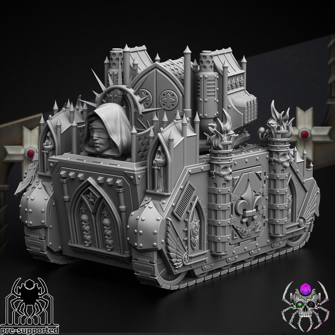 The Widows Battle APC | Eigthlegs Miniatures | Wargaming | Tabletop | Minifigure |28mm scale| 32mm scale | Grimdark compatible