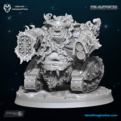 Chaos - Plague Grinder | Den of Imagination | Minifigure | Wargaming | Tabletop | Grimdark compatible | One Page Rules compatible