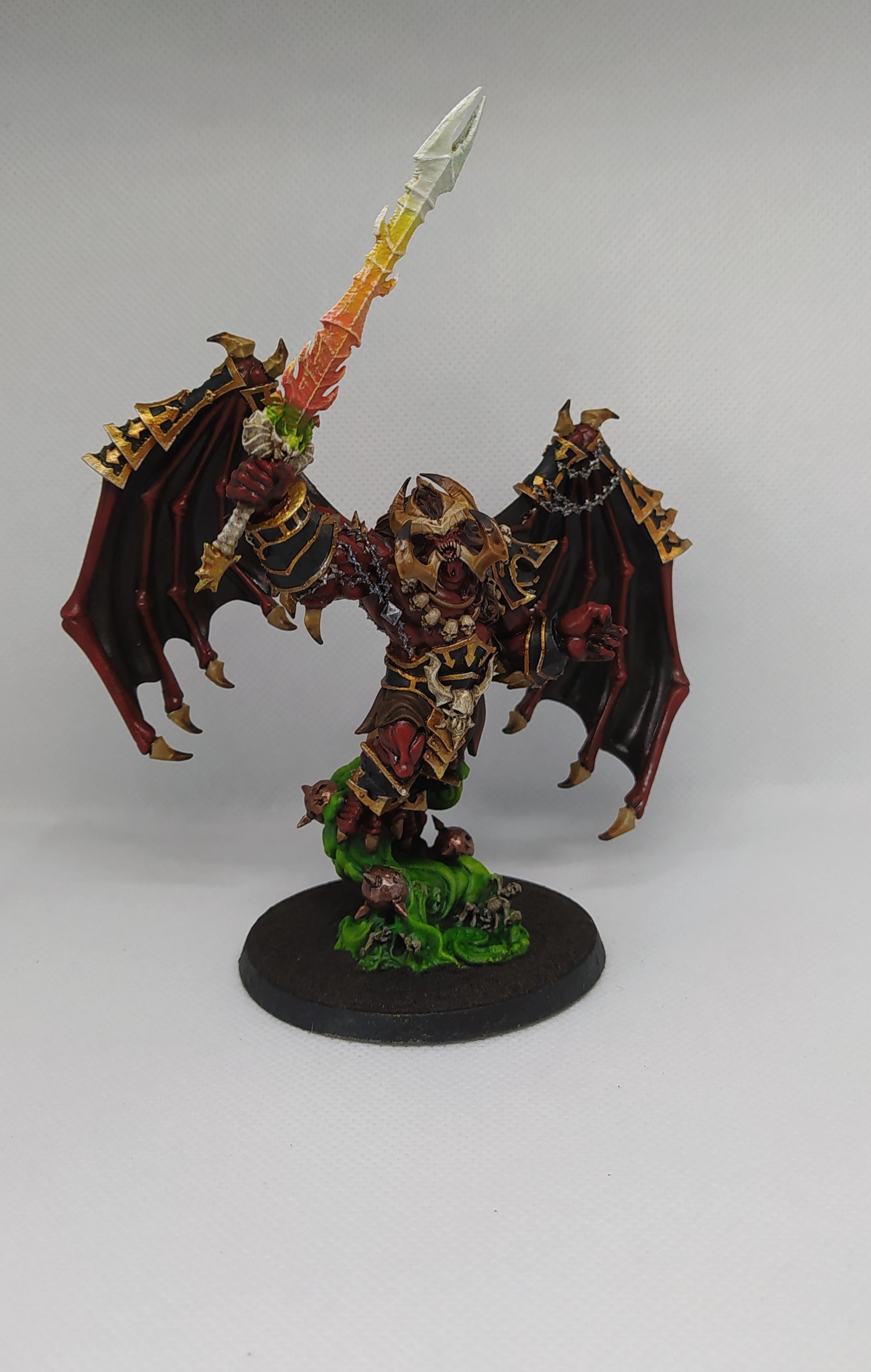 Chaos - Abyssal Lord | Den of Imagination | Minifigure | Wargaming | Tabletop | Grimdark compatible | One Page Rules compatible