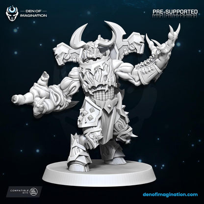 Chaos - Haunted Gladiators | Den of Imagination | Minifigure | Wargaming | Tabletop | Grimdark compatible | One Page Rules compatible