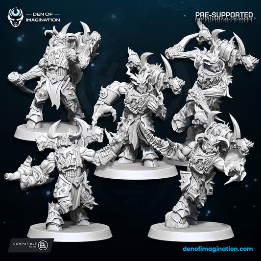 Chaos - Haunted Gladiators | Den of Imagination | Minifigure | Wargaming | Tabletop | Grimdark compatible | One Page Rules compatible