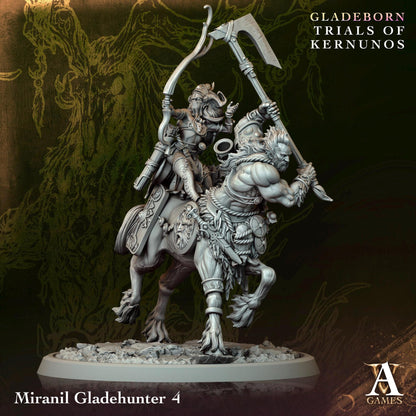 Archvillain Games : Miranil Gladehunter - Trials of Kernunos | Tabletop Games 28 - 32 mm | Dungeons and Dragons | D&D | Wargame | RPG