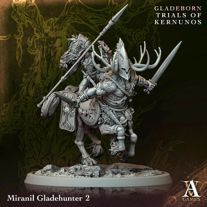 Archvillain Games : Miranil Gladehunter - Trials of Kernunos | Tabletop Games 28 - 32 mm | Dungeons and Dragons | D&D | Wargame | RPG