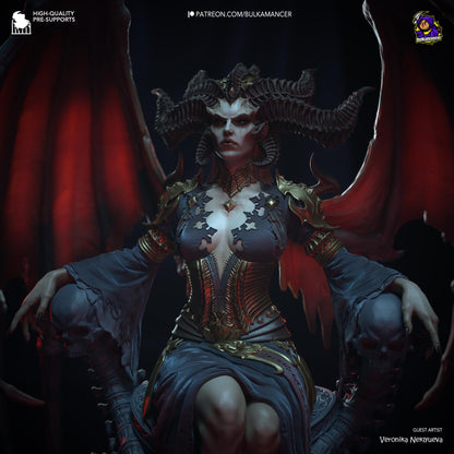 Mother of Demons | Tabletop Games 28 - 32 mm | Dungeons and Dragons | D&D | RPG | Diorama