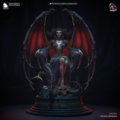 Mother of Demons | Tabletop Games 28 - 32 mm | Dungeons and Dragons | D&D | RPG | Diorama