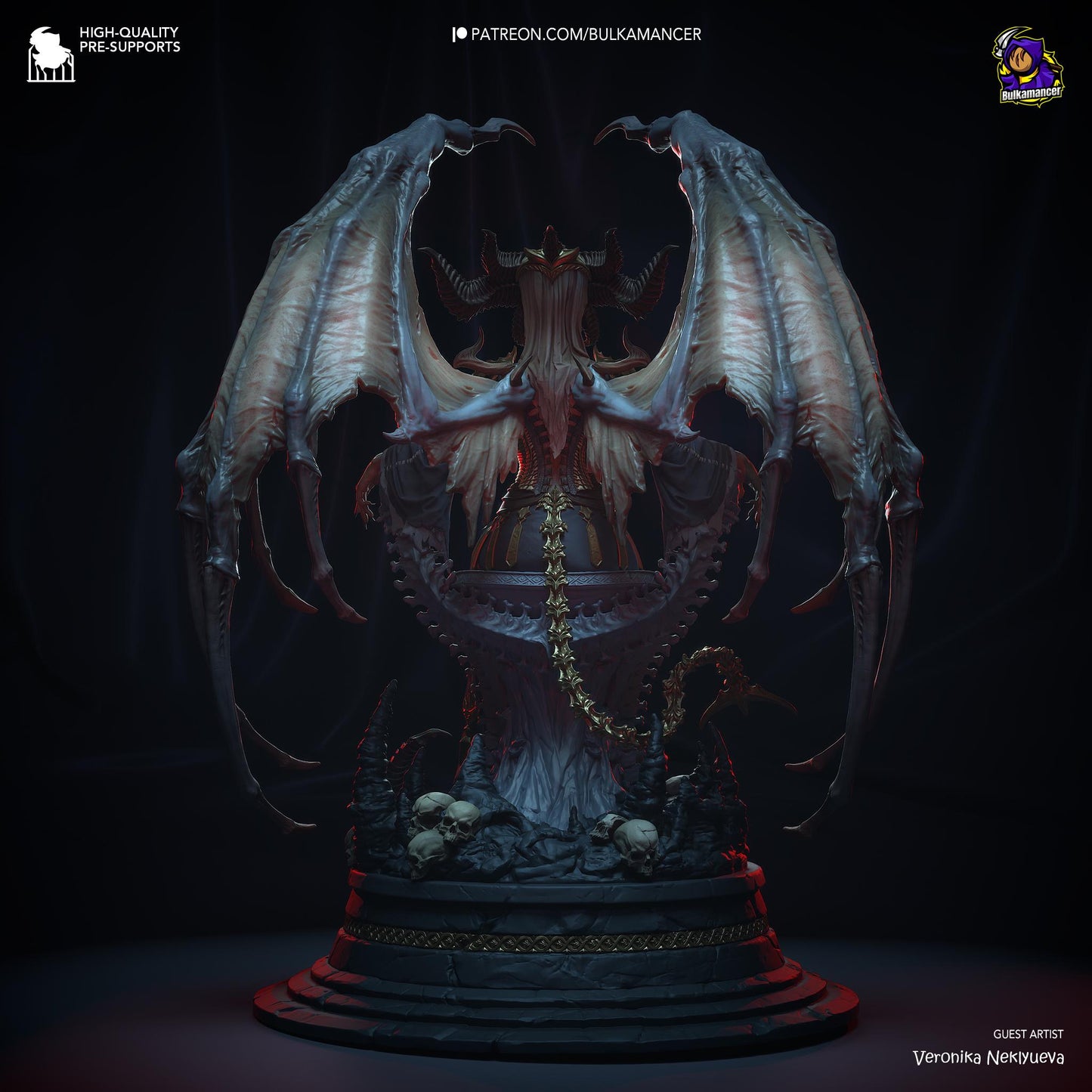 Mother of Demons | Tabletop Games 28 - 32 mm | Dungeons and Dragons | D&D | RPG | Diorama