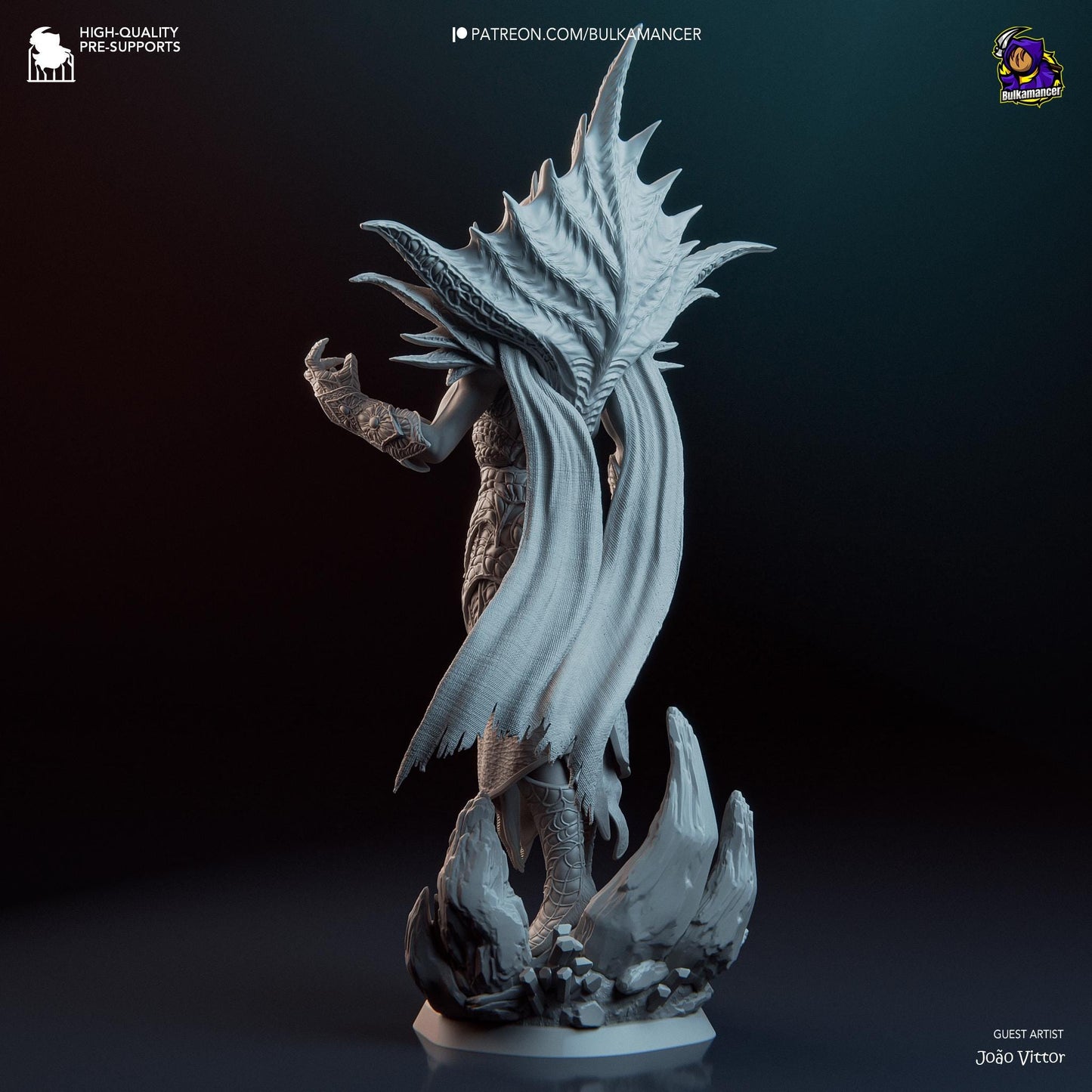 The Sovereign | Fantasy | Statue | D&D | RPG | Diorama