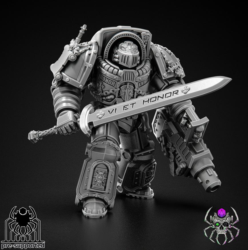 Nightmare Squad | Eightlegs Miniatures | Wargaming | Tabletop | Minifigure | Grimdark compatible | 3D print