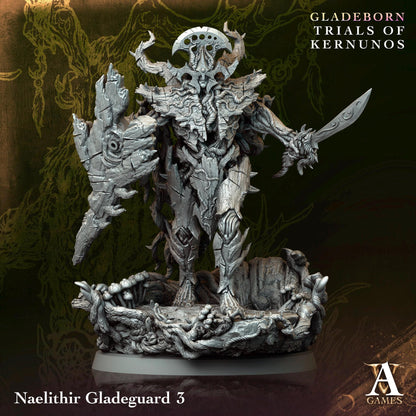Archvillain Games : Naelithir Gladeguard - Trials of Kernunos | Tabletop Games 28 - 32 mm | Dungeons and Dragons | D&D | Wargame | RPG