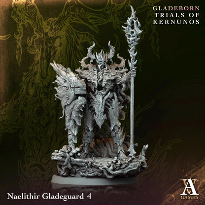 Archvillain Games : Naelithir Gladeguard - Trials of Kernunos | Tabletop Games 28 - 32 mm | Dungeons and Dragons | D&D | Wargame | RPG