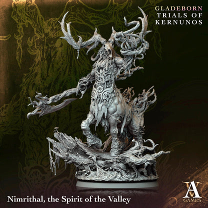 Archvillain Games : Nimrithal The Spirit of the Valley- Trials of Kernunos | Tabletop Games 28 - 32 mm | Dungeons and Dragons | D&D | RPG