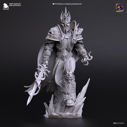 Prince Arthas | Tabletop Games 28 - 32 mm | Dungeons and Dragons | D&D | RPG | Diorama