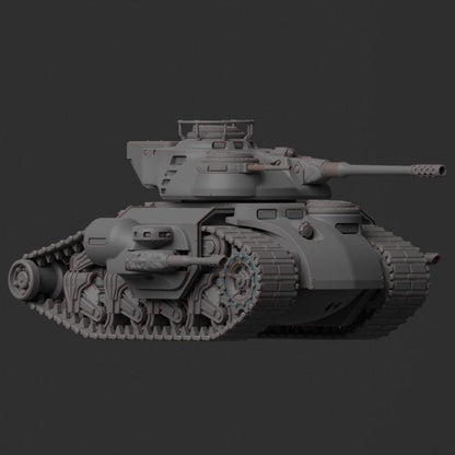 Auxilia - Saviour Pattern Light Tank | Minifigure | Wargaming | Tabletop | 28mm scale | 32mm scale | Grimdark compatible