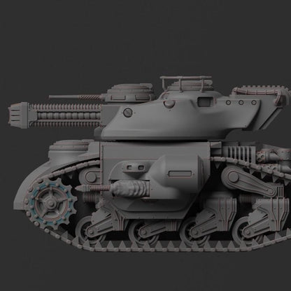 Auxilia - Saviour Pattern Light Tank | Minifigure | Wargaming | Tabletop | 28mm scale | 32mm scale | Grimdark compatible