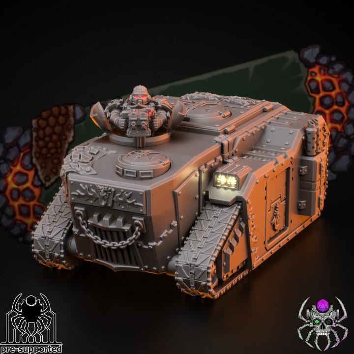 Flame Lizards APC | EightLegsMiniatures | Grimdark Compatible | Tabletop | Minifigure | Wargaming | Tabletop | Minifigure