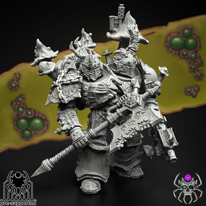 Plague Bringers Battle Squad | EightLegsMiniatures | Wargaming | Tabletop | Minifigure |28mm scale| 32mm scale | Grimdark compatible