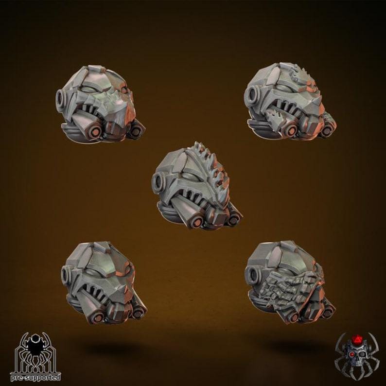 Heavy Armor Flame Lizards Squad | EightLegsMiniatures | Wargaming | Tabletop | Minifigure |28mm scale| 32mm scale | Grimdark compatible