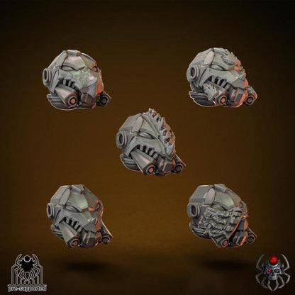 Heavy Armor Flame Lizards Squad | EightLegsMiniatures | Wargaming | Tabletop | Minifigure |28mm scale| 32mm scale | Grimdark compatible