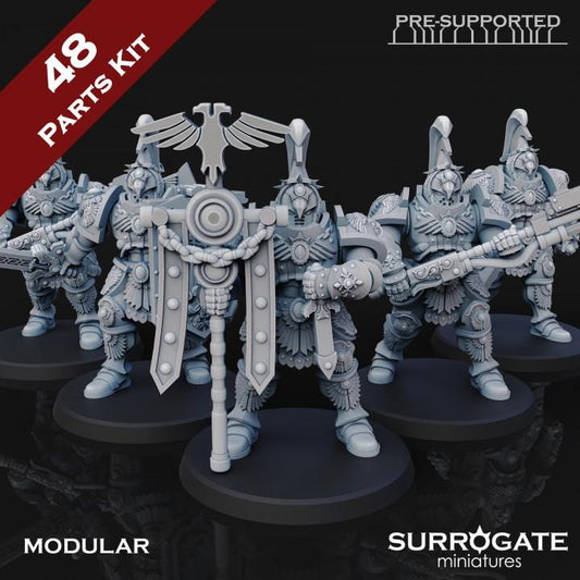 Praetorian Guards Squad | Surrogate Miniatures | Wargaming | Tabletop | Minifigure |28mm scale| 32mm scale | Grimdark compatible