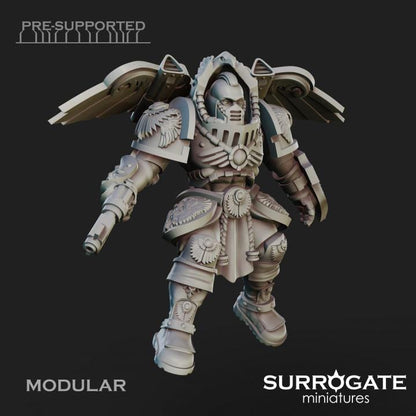 Praetorian Alatus Squad | Surrogate Miniatures | Wargaming | Tabletop | Minifigure |28mm scale| 32mm scale | Grimdark compatible