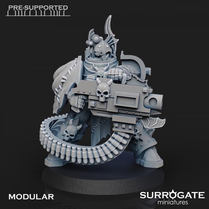 Midnight Decimators | Surrogate Miniatures | Wargaming | Tabletop | Minifigure |28mm scale| 32mm scale | Grimdark compatible