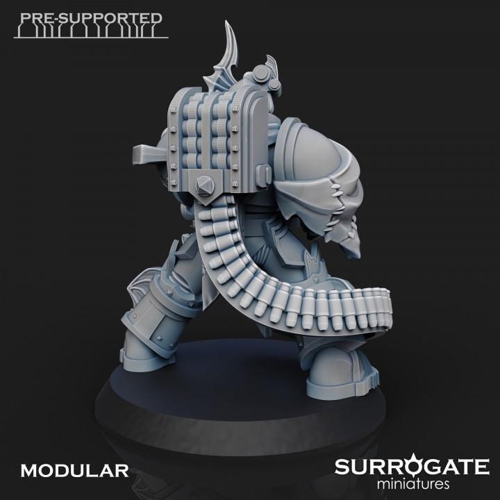 Midnight Decimators | Surrogate Miniatures | Wargaming | Tabletop | Minifigure |28mm scale| 32mm scale | Grimdark compatible