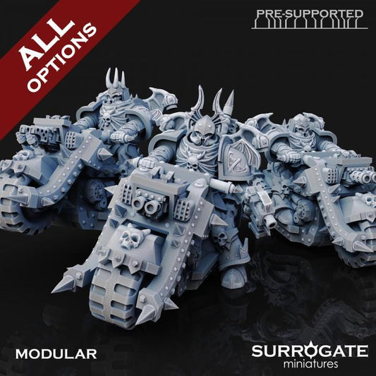 Midnight Raiders Squad | Surrogate Miniatures | Wargaming | Tabletop | Minifigure |28mm scale| 32mm scale | Grimdark compatible