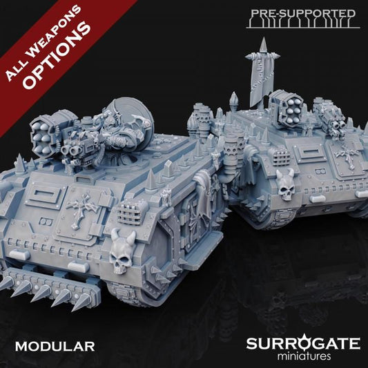 Midnight Hearse | Surrogate Miniatures | Wargaming | Tabletop | Minifigure |28mm scale| 32mm scale | Grimdark compatible