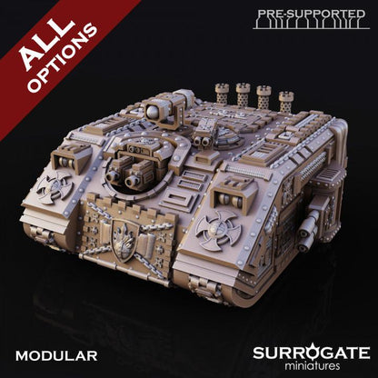 Silver Paladins Belier | Surrogate Miniatures | Wargaming | Tabletop | Minifigure |28mm scale| 32mm scale | Grimdark compatible