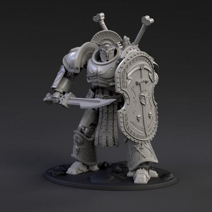 DeamonSlayer-Spartan Heavy Armour | Tabletop | Minifigure | Wargaming | Tabletop | Minifigure | Grimdark compatible