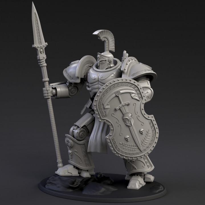 DeamonSlayer-Spartan Heavy Armour | Tabletop | Minifigure | Wargaming | Tabletop | Minifigure | Grimdark compatible