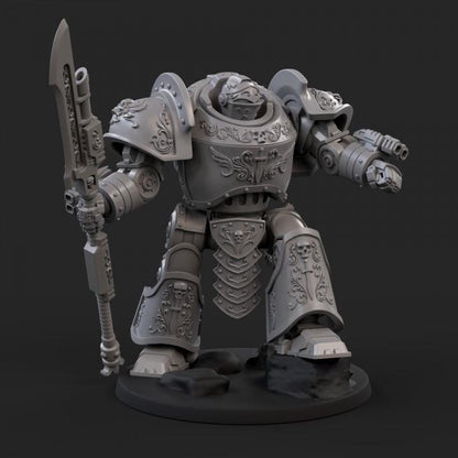 Eternus Guardian Armor | Tabletop | Minifigure | Wargaming | Tabletop | Minifigure | Grimdark compatible