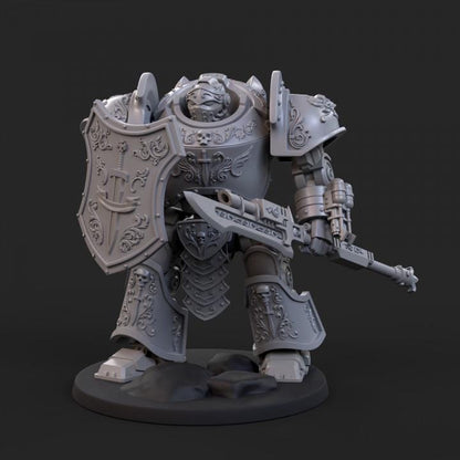 Eternus Guardian Armor | Tabletop | Minifigure | Wargaming | Tabletop | Minifigure | Grimdark compatible