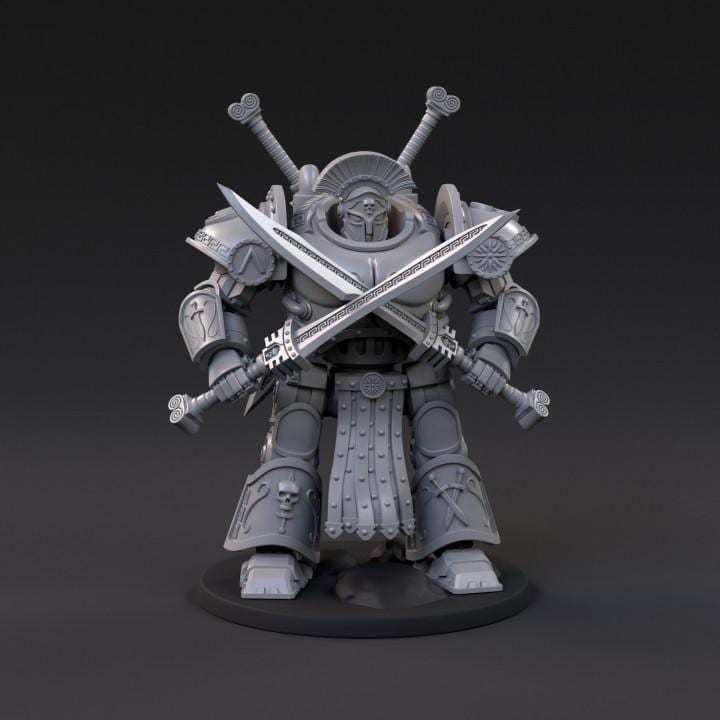 Eternus Spartan Armor | Tabletop | Minifigure | Wargaming | Tabletop | Minifigure | Grimdark compatible