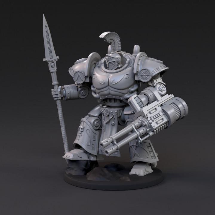 Eternus Spartan Armor | Tabletop | Minifigure | Wargaming | Tabletop | Minifigure | Grimdark compatible