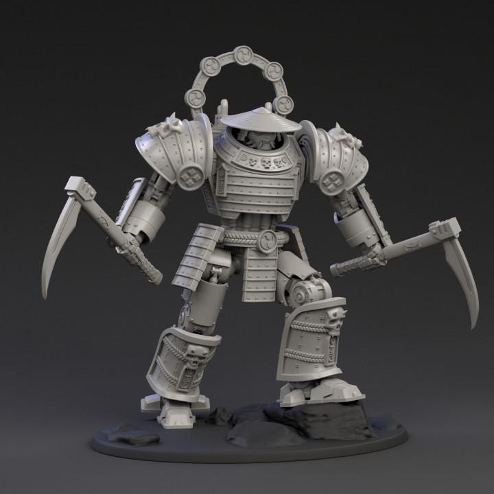 DeamonSlayer - Samurai Heavy Armour | Tabletop | Minifigure | Wargaming | Tabletop | Minifigure | Grimdark compatible