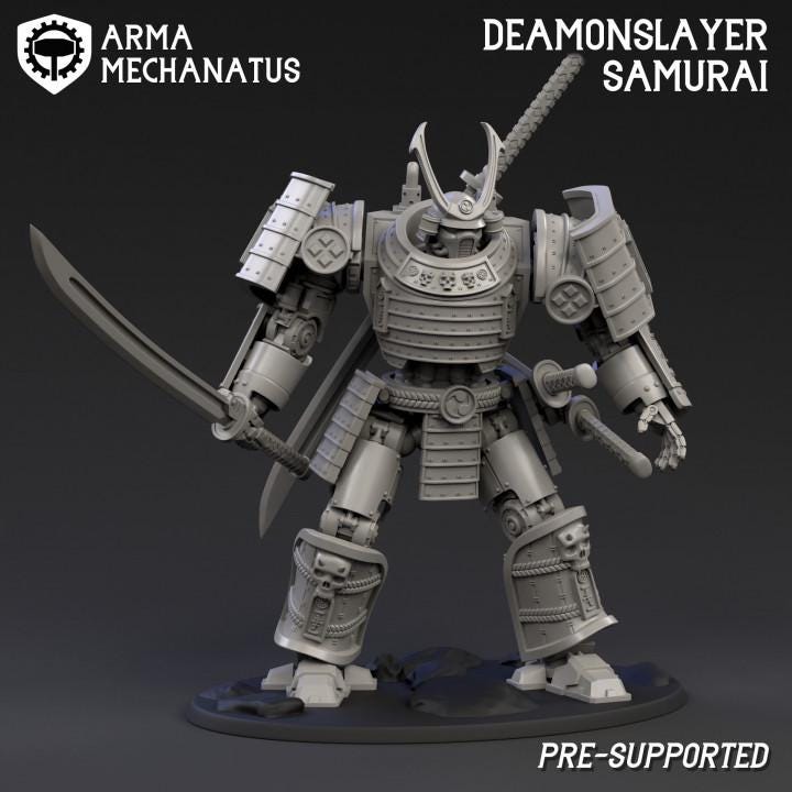 DeamonSlayer - Samurai Heavy Armour | Tabletop | Minifigure | Wargaming | Tabletop | Minifigure | Grimdark compatible