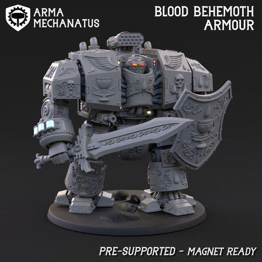 Blood Behemoth Armour | Tabletop | Minifigure | Wargaming | Tabletop | Minifigure | Grimdark compatible