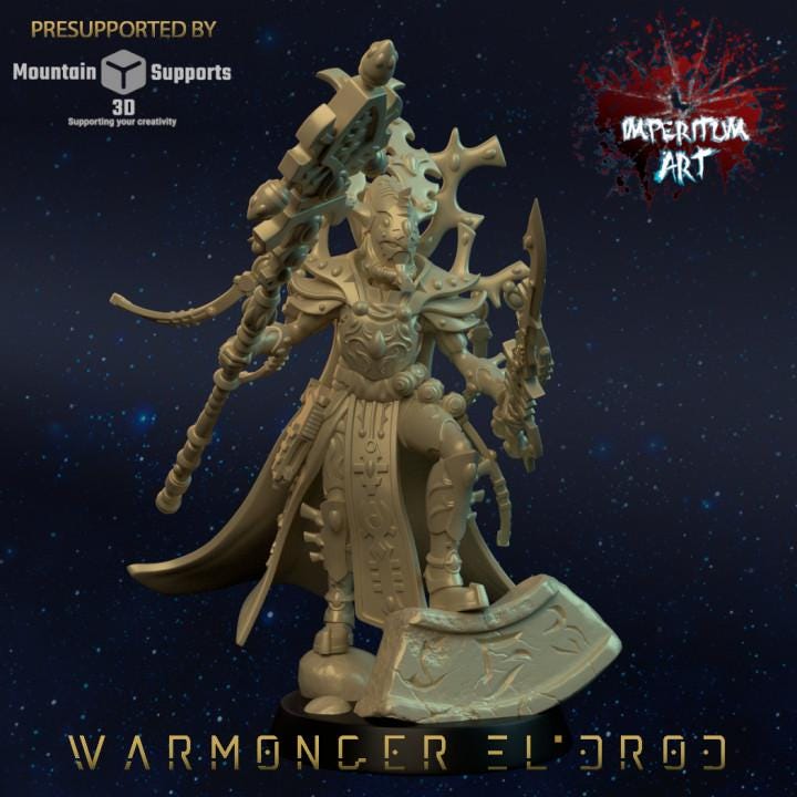 Space Elves Relikt leaders | Grimdark Compatible | Tabletop | Minifigure | Wargaming | Tabletop | Minifigure