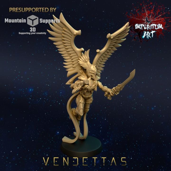 Space Elves Relikt Vendettas | Grimdark Compatible | Tabletop | Minifigure | Wargaming | Tabletop | Minifigure