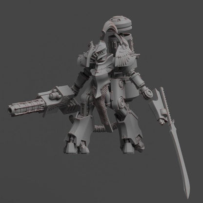 Ancillae Exo Frame | Minifigure | Wargaming | Tabletop | Minifigure | 28mm scale | 32mm scale