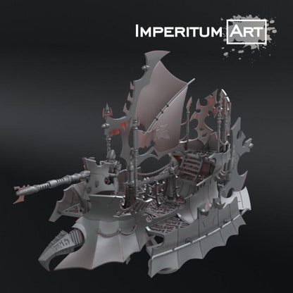 Dark Elves - The Dark Ark| Imperitum Art | Wargaming | Tabletop | Minifigure |28mm scale| 32mm scale | Grimdark compatible