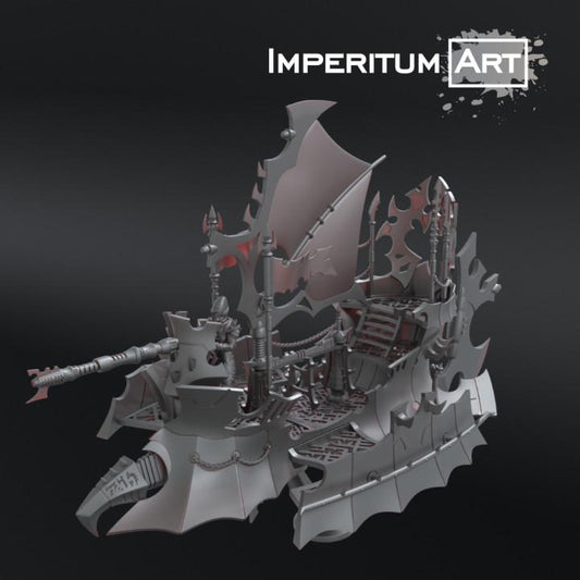 Dark Elves - The Dark Ark| Imperitum Art | Wargaming | Tabletop | Minifigure |28mm scale| 32mm scale | Grimdark compatible