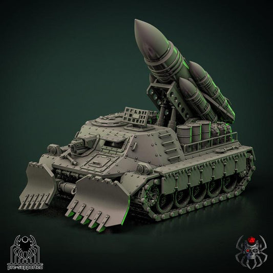 Hellstrike infantry support vehicle | EightLegs Miniatures | Wargaming | Tabletop | Minifigure|28mm scale| 32mm scale | Grimdark compatible