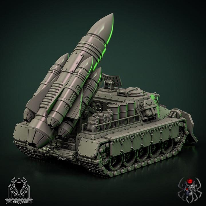 Hellstrike infantry support vehicle | EightLegs Miniatures | Wargaming | Tabletop | Minifigure|28mm scale| 32mm scale | Grimdark compatible