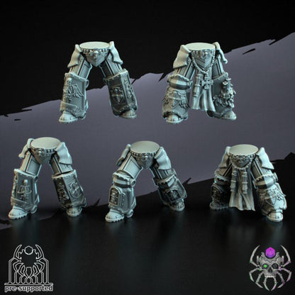 Demon Hunters Battle Squad | EightLegsMiniatures | Wargaming | Tabletop | Minifigure |28mm scale| 32mm scale | Grimdark compatible