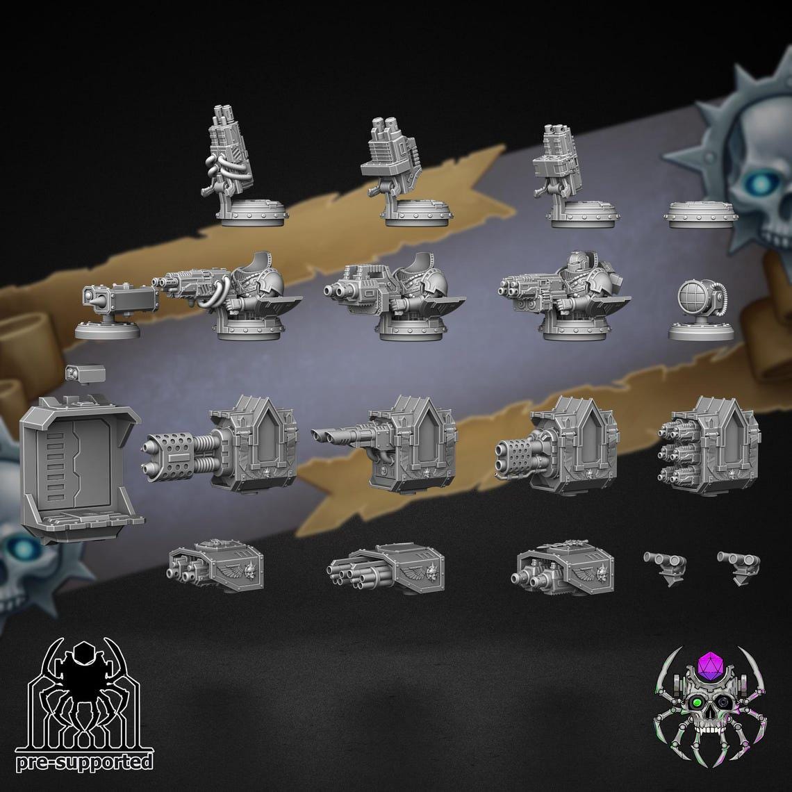 Demon Hunter ASV | Eigthlegs Miniatures | Wargaming | Tabletop | Minifigure |28mm scale| 32mm scale | Grimdark compatible